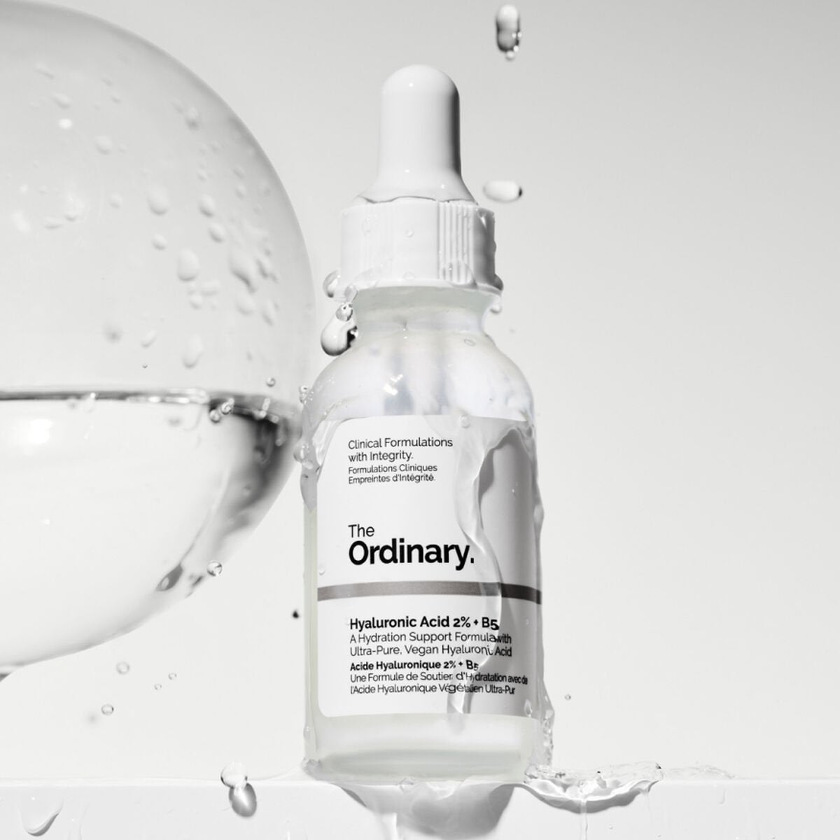 The Ordinary Hyaluronic Acid 2% + B5 30ml for hydration, improves skin texture, for smooth and soft skin